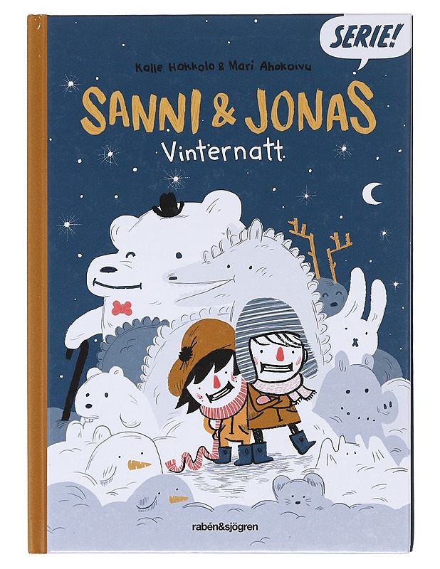 Sanni & Jonas / vinternatt - Hakkola, Kalle - Sarjakuvat - 10105607306 - 0