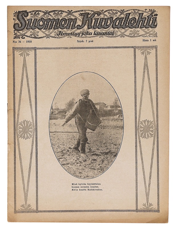 Suomen Kuvalehti 36 / 1918 - Lehdet - 10105607318 - 0
