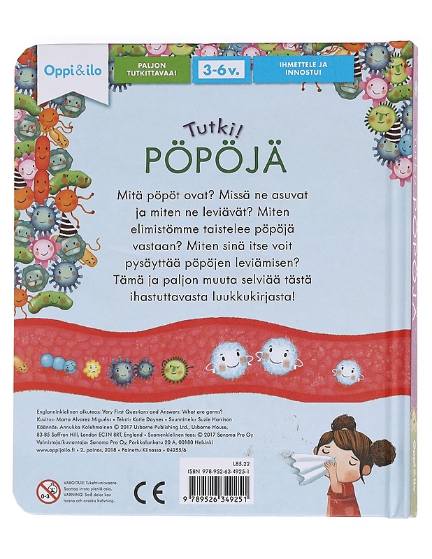 Tutki! Pöpöjä - Daynes, Katie - Lastenkirjat - 10105607337 - 1