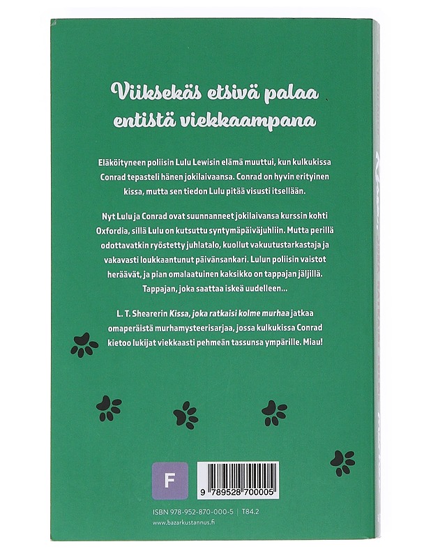 Kissa, joka ratkaisi kolme murhaa (pokkari) - Shearer, L. T. - Romaanit ja novellit - 10105607355 - 1