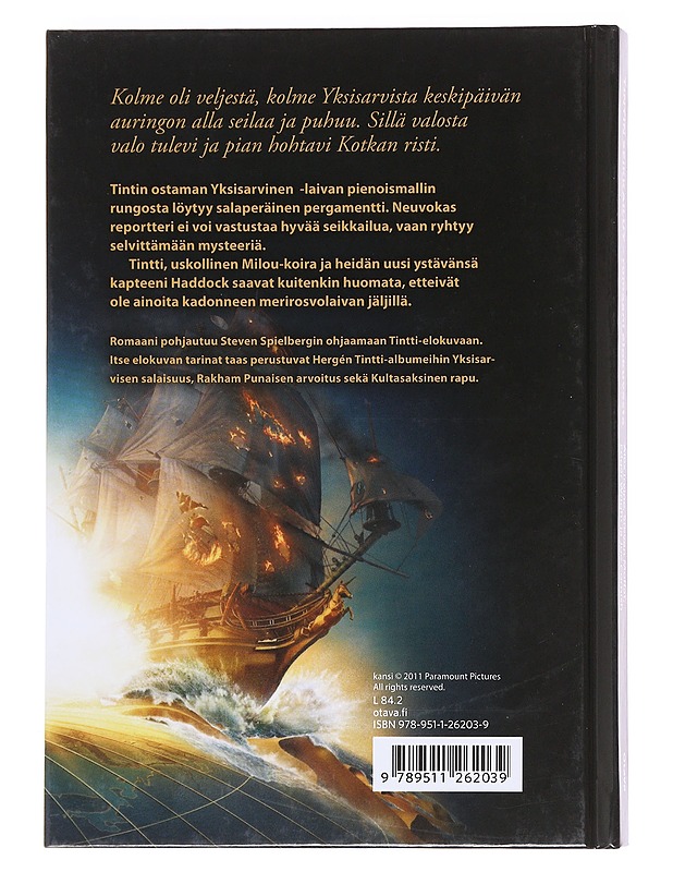 Tintin seikkailut / romaani elokuvasta - Irvine, Alex - Nuorten kirjat - 10105607383 - 1