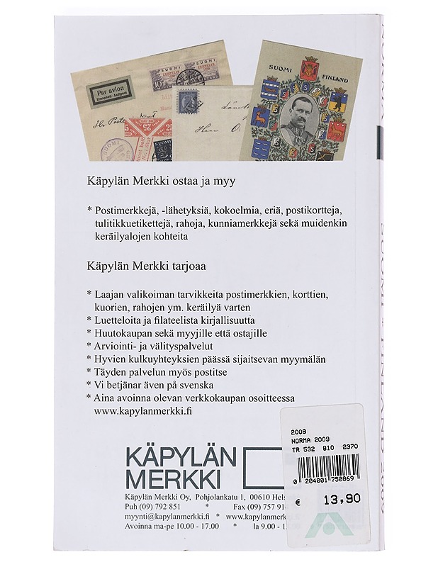 Norma 2009 - Käpylän Merkki Oy - Lehdet - 10105607393 - 1