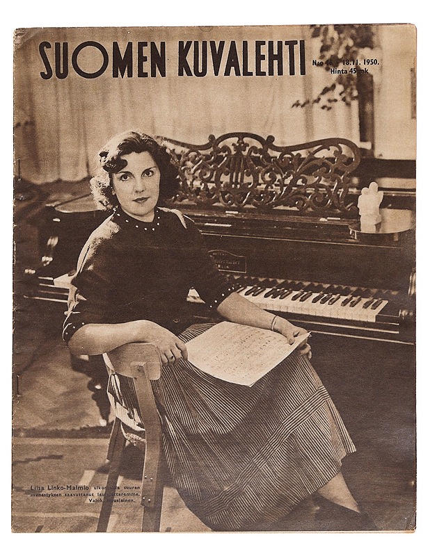 Suomen Kuvalehti 46/ 1950 - Lehdet - 10105607422 - 0