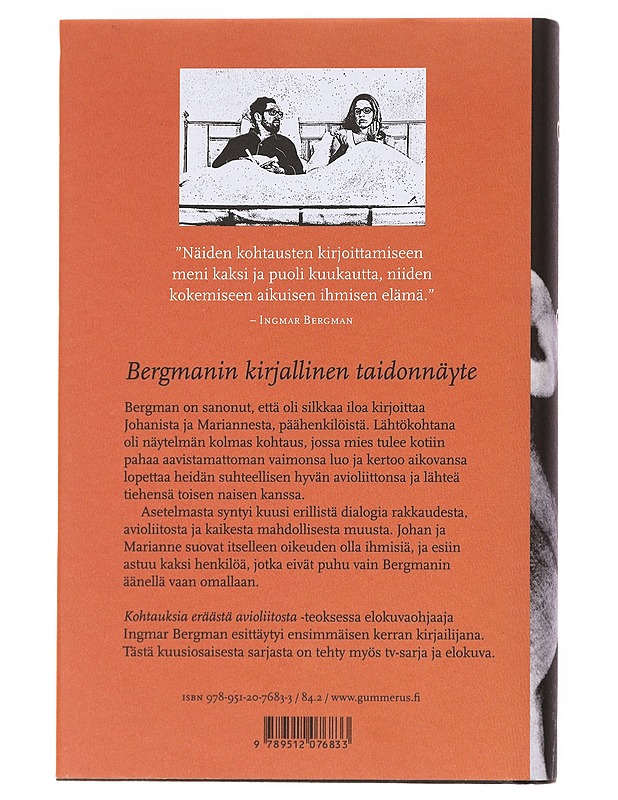 Kohtauksia eräästä avioliitosta - Bergman, Ingmar - Romaanit ja novellit - 10105607471 - 1