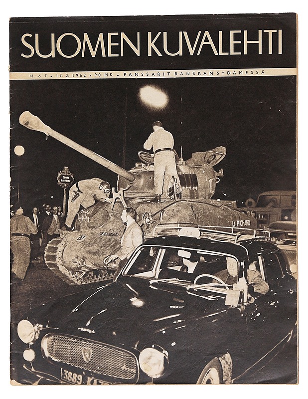 Suomen Kuvalehti 7 / 1962 - Lehdet - 10105607497 - 0