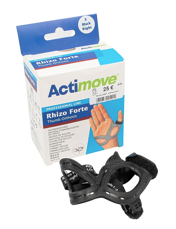 ACTIMOVE Rhizo Forte peukalo-ortoosi, S, oikea käsi - Muut urheiluvälineet ja vapaa-aika - 10105607503 - 0