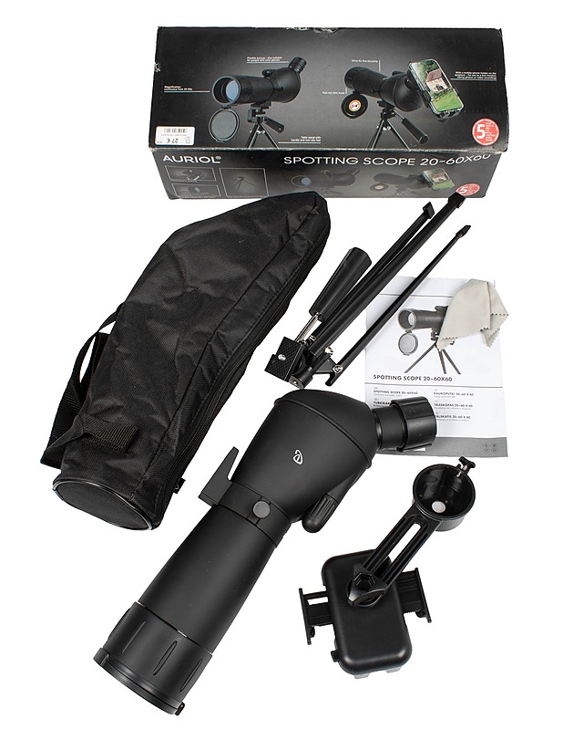 AURIOL Spotting Scope 20-60 x 60 -kaukoputki - Muut urheiluvälineet ja vapaa-aika - 10105607536 - 0