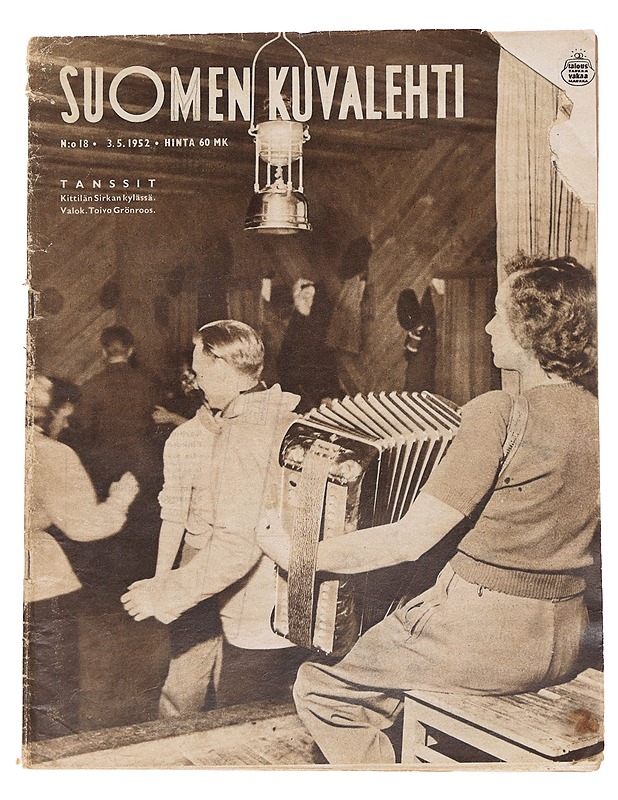 Suomen Kuvalehti 18 / 1952 - Lehdet - 10105607535 - 0