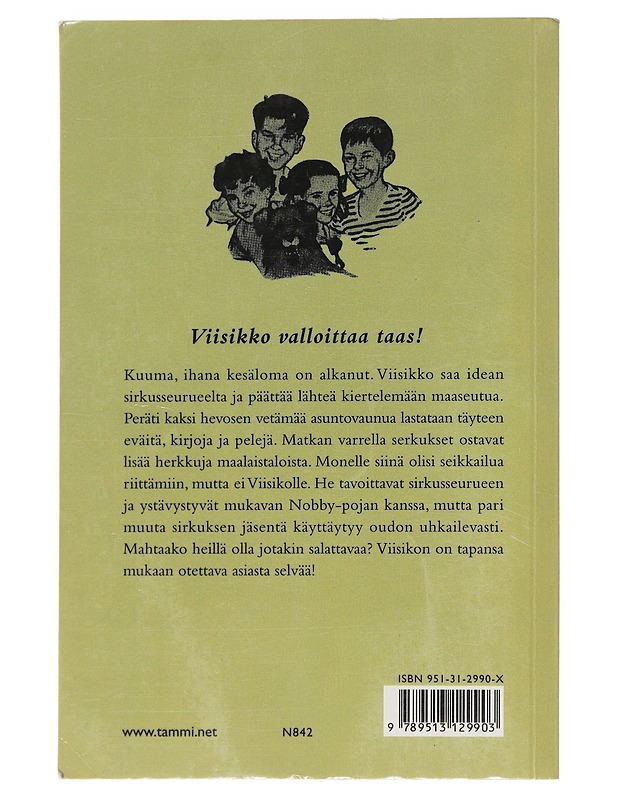 Viisikko kesälomalla - Blyton, Enid - Lastenkirjat - 10105607543 - 1