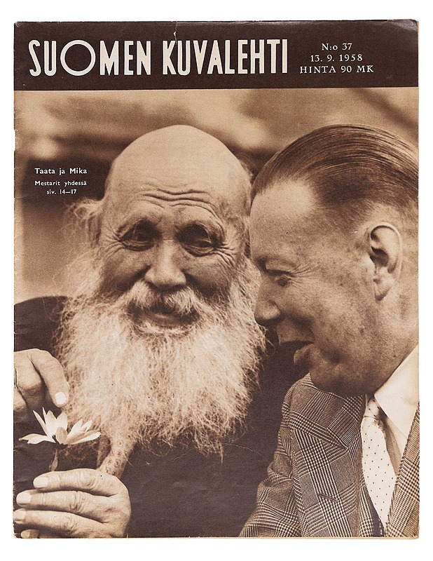 Suomen Kuvalehti 37 / 1958 - Lehdet - 10105607558 - 0