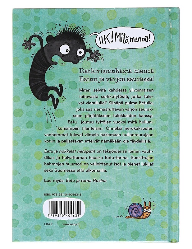 Eetu ja nokkelat neropatit - Rekola, Teija - Lastenkirjat - 10105607571 - 1