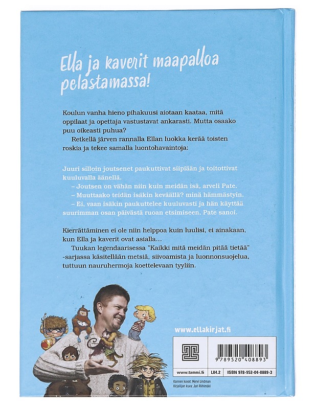 Ella ja kaverit hiilijalanjäljillä - Parvela, Timo - Lastenkirjat - 10105607576 - 1