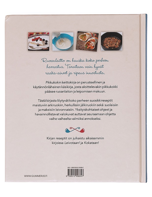 Pikkukokin keittokirja - Heidi Paajala - Tietokirjat ja oppaat - 10105607641 - 1