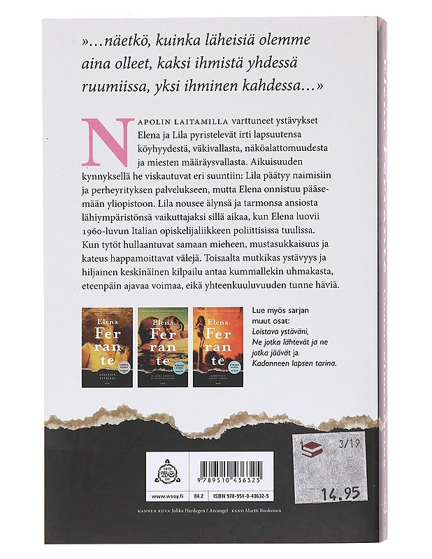 Uuden nimen tarina / nuoruus - Ferrante, Elena - Romaanit ja novellit - 10105607651 - 1