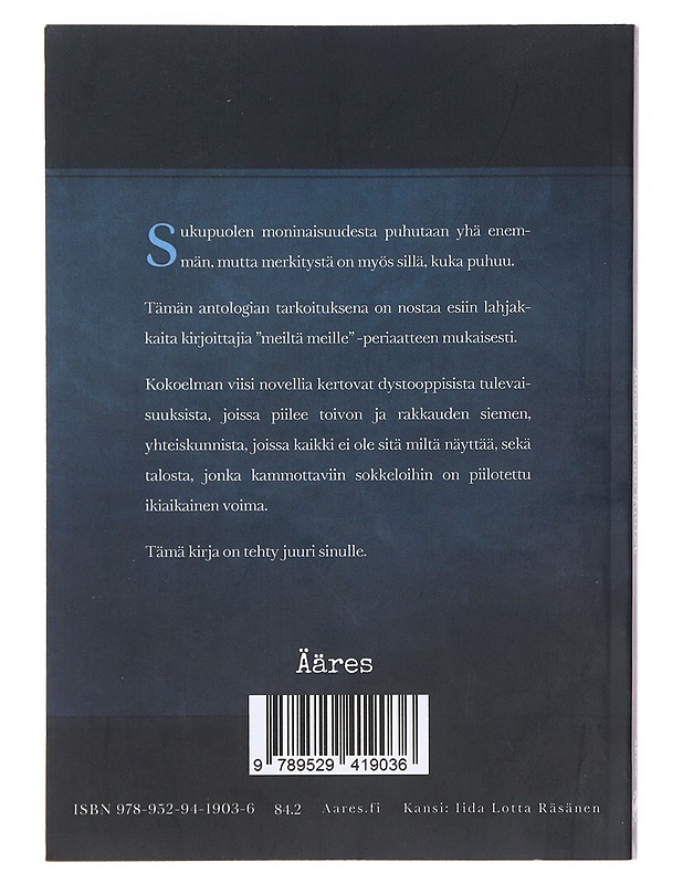 Äänellä jonka kuulet / spekulatiivisia novelleja sukupuolen moninaisuudesta - Joona Koiranen - Romaanit ja novellit - 10105607657 - 1