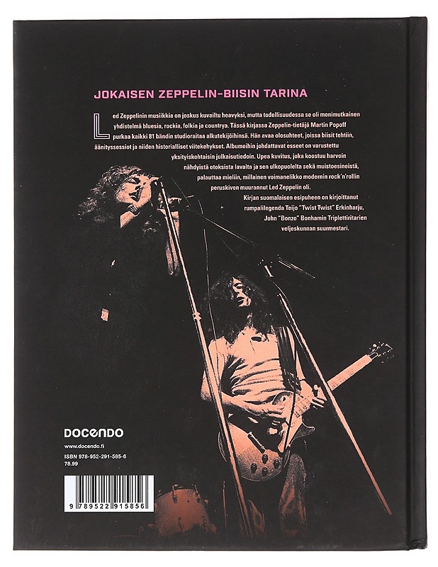Led Zeppelin / albumi albumilta, biisi biisiltä - Popoff, Martin - Elämäkerrat ja muistelmat - 10105607675 - 1