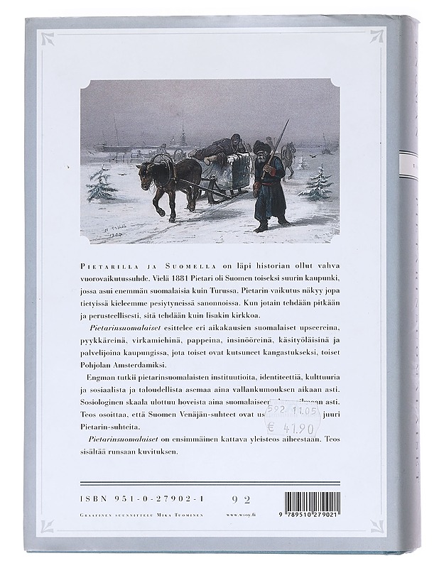 Pietarinsuomalaiset - Max Engman - Historiakirjat - 10105607692 - 1