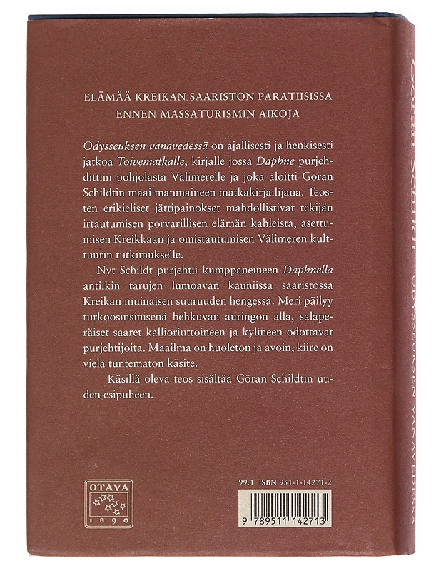 Odysseuksen vanavedessä - Schildt, Göran - Tietokirjat ja oppaat - 10105607721 - 1