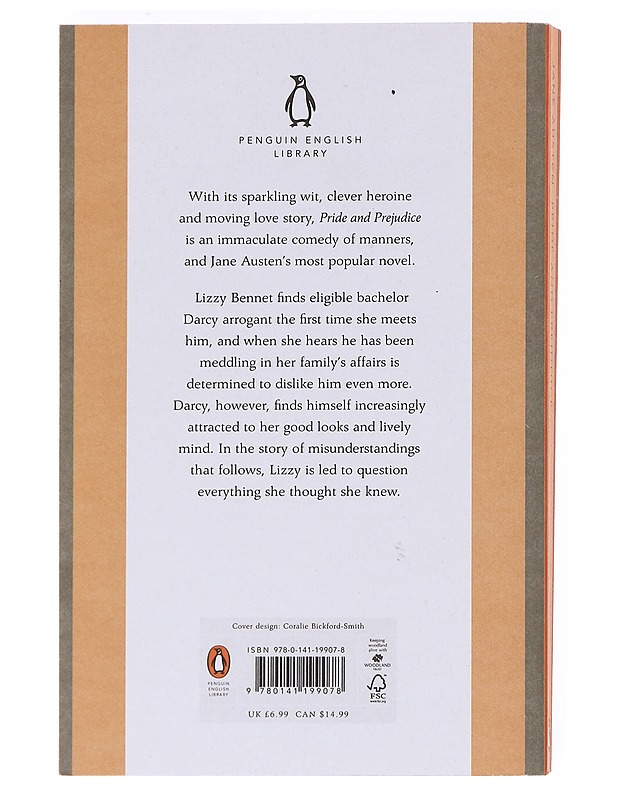 Pride and prejudice - Jane Austen - Elämäkerrat ja muistelmat - 10105607703 - 1