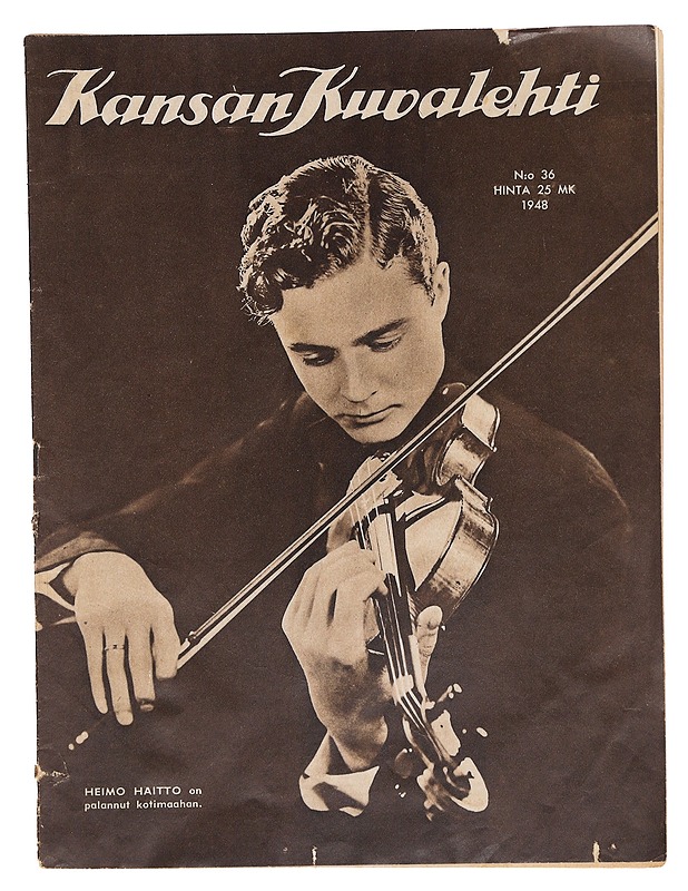 Kansan Kuvalehti 36 / 1948 - Lehdet - 10105607712 - 0