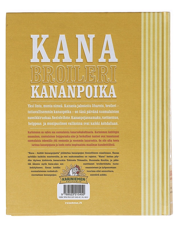 Kana : kaikki kananpojasta - Takala, Mikko - Ruokakirjat - 10105607723 - 1