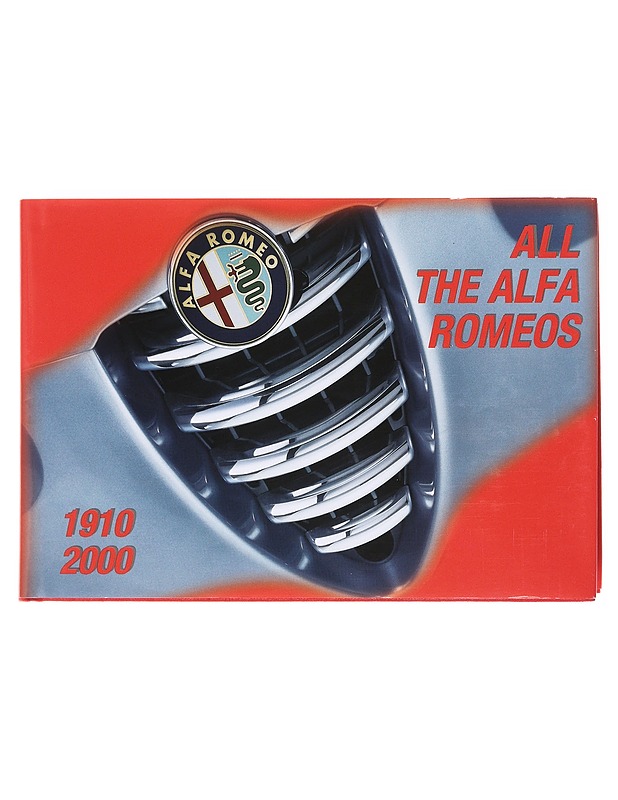 All the Alfa Romeos 1910-2000 - Editoriale Domus - Kirja lahjaksi - 10105607735 - 0
