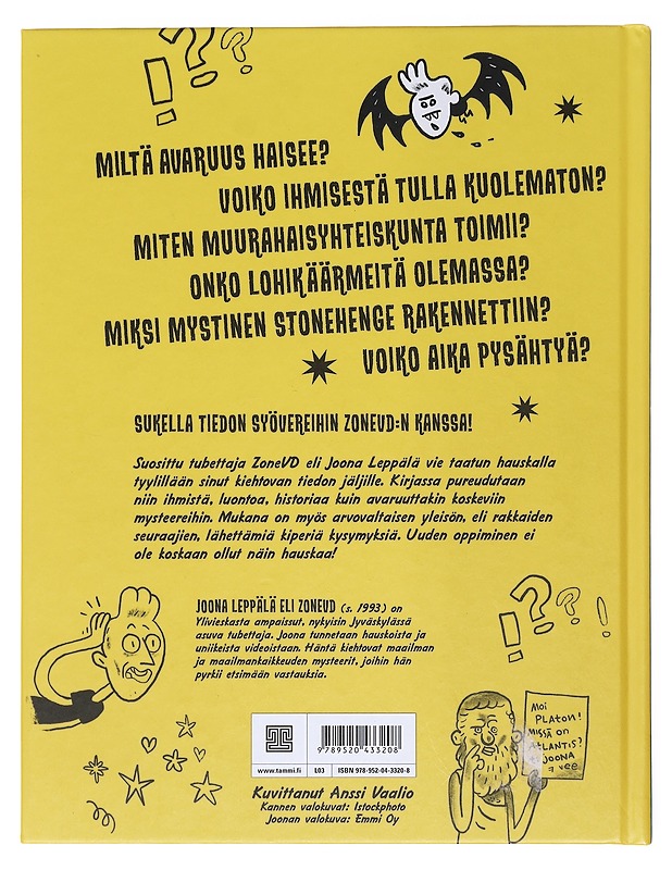 ZoneVD kiehtovan tiedon jäljillä - Leppälä, Joona - Lastenkirjat - 10105607745 - 1
