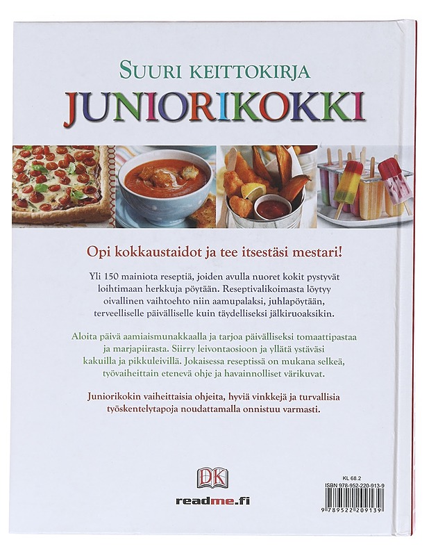 Juniorikokki : Suuri keittokirja - Yeates, Elizabeth - Tietokirjat ja oppaat - 10105607777 - 1