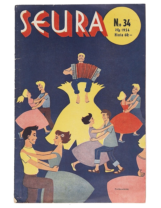 Seura 34 / 1954 - Lehdet - 10105607776 - 0
