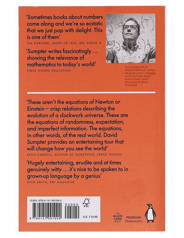 The Ten Equations that Rule the World - David Sumpter  - Tietokirjat ja oppaat - 10105607784 - 1