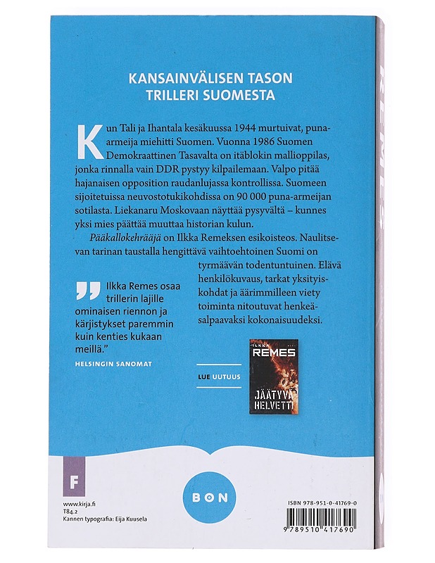 Pääkallokehrääjä - Ilkka Remes - Historiakirjat - 10105607809 - 1