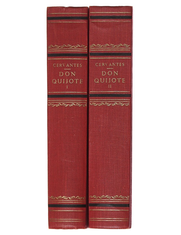 Mielevä hidalgo Don Quijote Manchalainen osat 1 ja 2 - Cervantes - Romaanit ja novellit - 10105607908 - 1