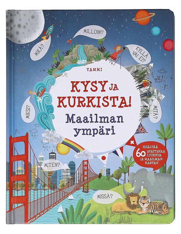 Kysy ja kurkista! / maailman ympäri - Daynes, Katie - Lastenkirjat - 10105607909 - 0
