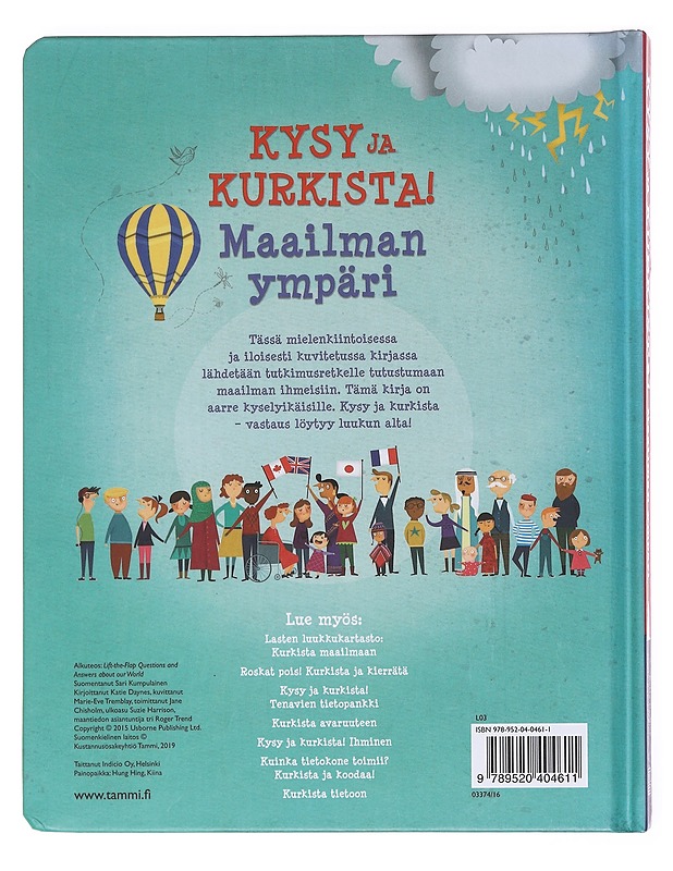 Kysy ja kurkista! / maailman ympäri - Daynes, Katie - Lastenkirjat - 10105607909 - 1