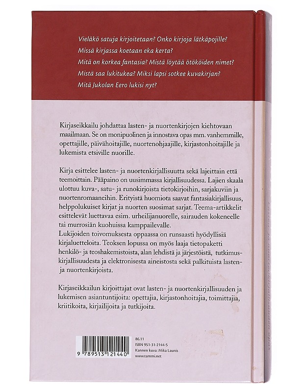 Kirjaseikkailu / lasten- ja nuortenkirjallisuuden opas - Tuula Korolainen - Tietokirjat ja oppaat - 10105607914 - 1
