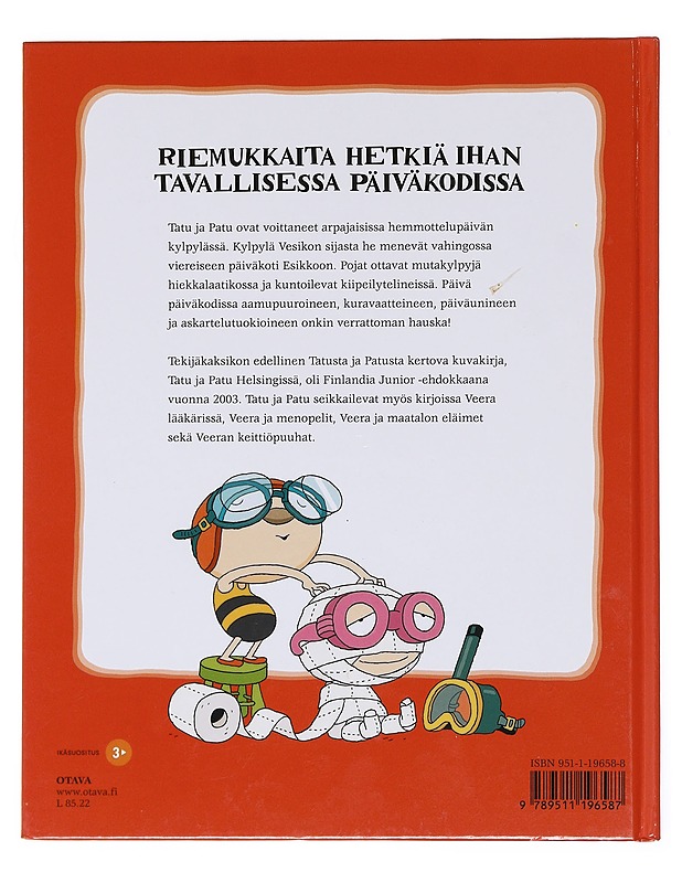 Tatu ja Patu päiväkodissa - Havukainen, Aino - Lastenkirjat - 10105607924 - 1