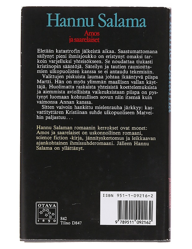 Amos ja saarelaiset - Hannu Salama - Romaanit ja novellit - 10105607923 - 1