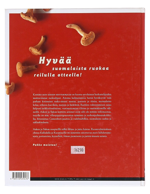 Aaken ja Sakun parhaat eväät - Kalliala, Aake - Ruokakirjat - 10105607954 - 1