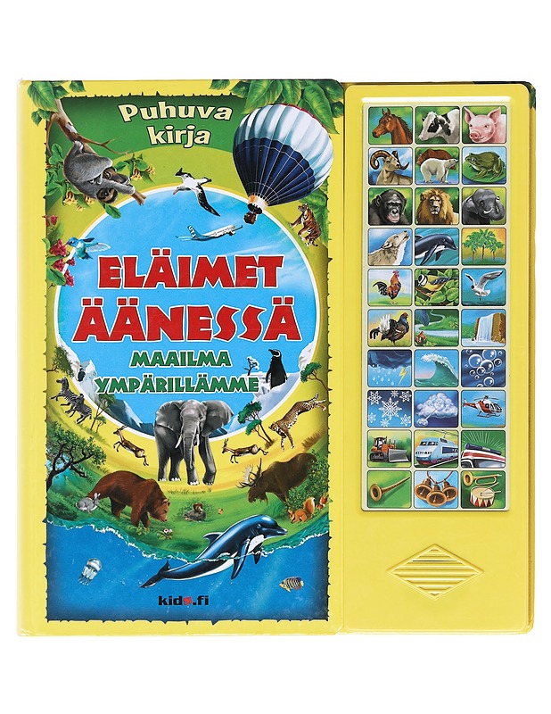 Eläimet äänessä : maailma ympärillämme - Gasteva, Yulia - Lastenkirjat - 10105607963 - 0