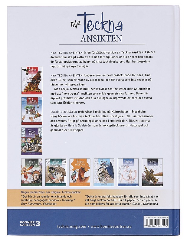 Nya Teckna ansikten - Jorsäter, Esbjörn - Tietokirjat ja oppaat - 10105607994 - 1
