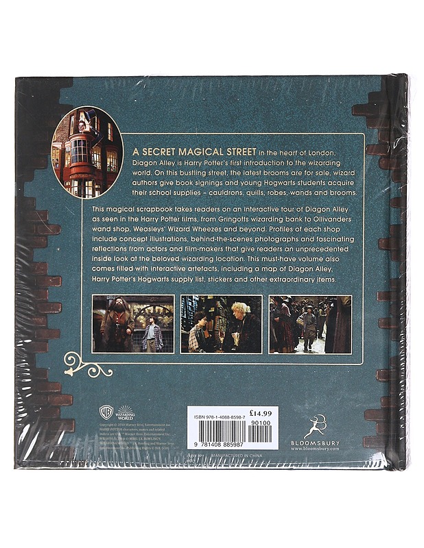 Harry Potter : Diagon Alley : a movie scrapbook - Revenson, Jody - Musiikki- ja elokuvakirjat - 10105607990 - 1