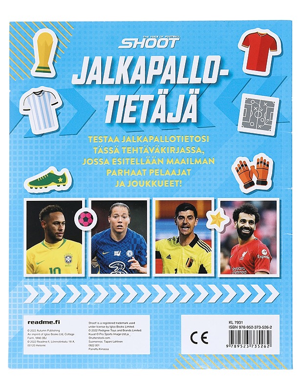Jalkapallotietäjä - Lahtinen, Tapani - Lastenkirjat - 10105608006 - 1