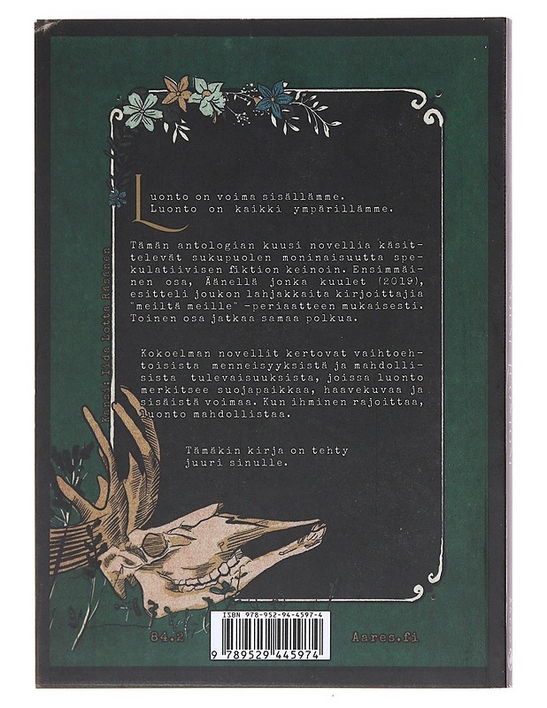 Nouse luontoni / spekulatiivisia novelleja sukupuolen moninaisuudesta II - Joona Koiranen - Romaanit ja novellit - 10105608007 - 1