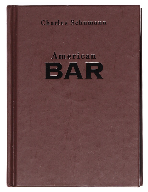 American bar - Schumann, Charles - Harrastekirjat - 10105608018 - 0