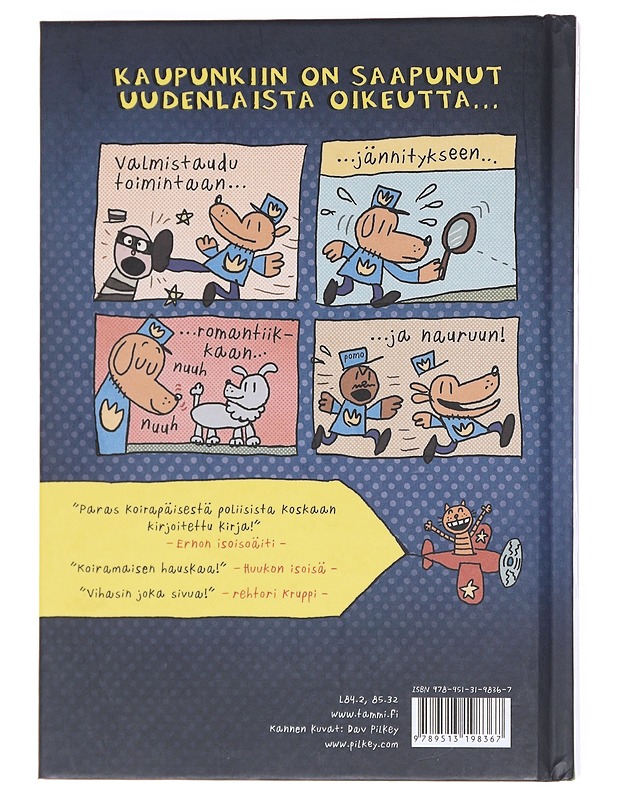 Koiramies - Pilkey, Dav - Lastenkirjat - 10105608019 - 1