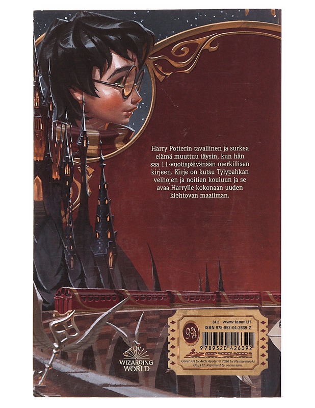Harry Potter ja viisasten kivi - Rowling, J. K. - Fantasia- ja scifi - 10105608031 - 1