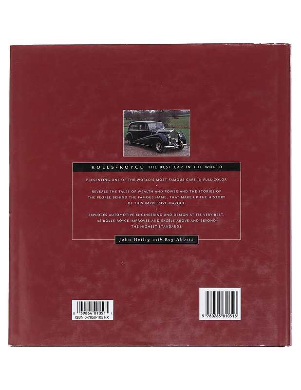 Rolls Royce - John Heilig - Tietokirjat ja oppaat - 10105608040 - 1