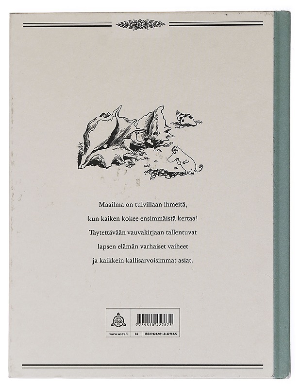 Muumi : Vauvakirja - Jansson, Tove - Lastenkirjat - 10105608050 - 1