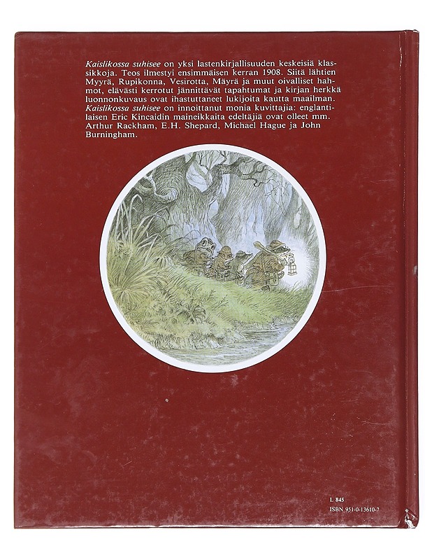 Kaislikossa suhisee - Grahame, Kenneth - Lastenkirjat - 10105608062 - 1