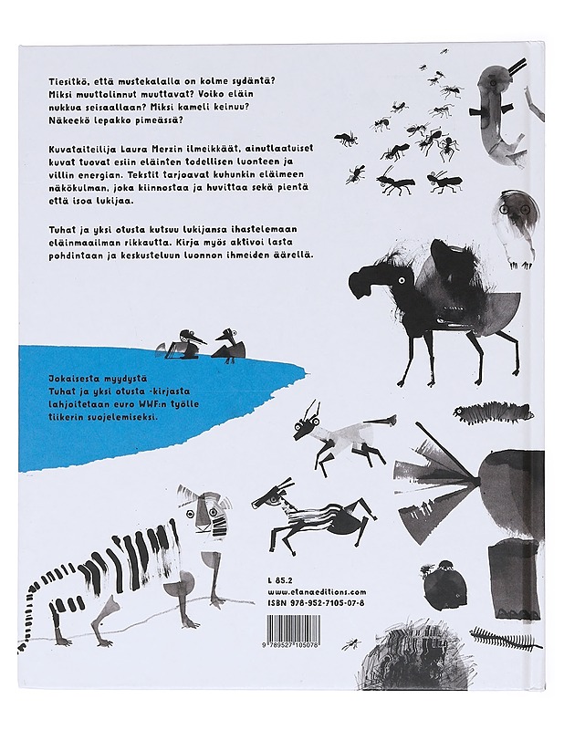 Tuhat ja yksi otusta - Merz, Laura - Lastenkirjat - 10105608081 - 1